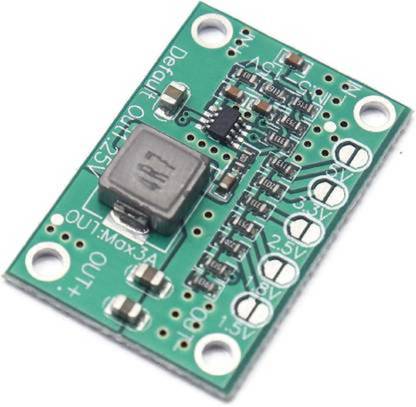 Diycart DC to DC MP1495 Step Down Power Supply Module Buck Converter DC 5-16V To DC 1.25V/1.5V/1.8V/2.5V/3.3V/5V Electronic Components Electronic Hobby Kit