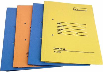 Ketnav Cardboard Clip File