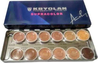 KRYOLAN 12 COLOUR BASE VIJJU Foundation