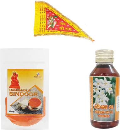 Jioo Organics Chameli ka Tel and Hanmanji jhanda and sindoor