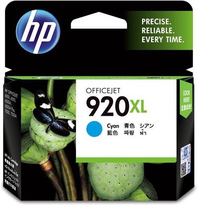 HP 920XL Cyan Ink Cartridge