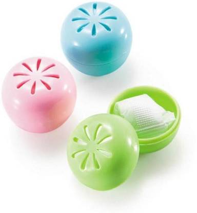 Clean Living 12 Pcs Mothballs in Apple Shape Reusable Box