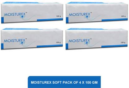 Moisturex soft cream - best cream for dry skin (pack of 4)100g