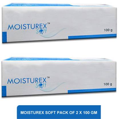 Moisturex soft cream - best hydrating moisturizer and best cream to treat eczema(pack of 2)100g