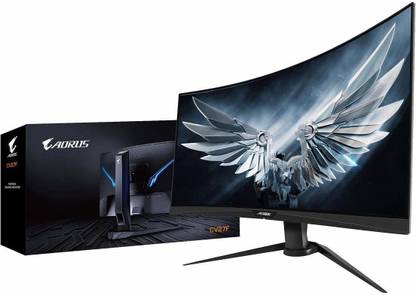 GIGABYTE 68.58 cm (27 inch) Curved Full HD Monitor (165Hz 1080P 1500R FreeSync Gaming Monitor, Exclusive Built-in ANC, 1920x1080 Display)