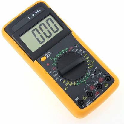 Mitansh 9205 Digital Multimeter Capacitance Multi Meter with Extra Free Probes (1) Digital Multimeter