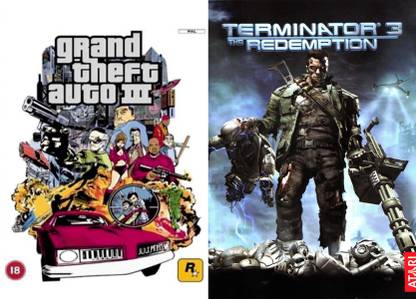 gta 3 & terminator 3 PC GAME FOR PC (STANDAER)