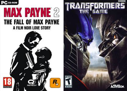 MAX PAYNE 2 & TRANSFORMERS pc game for pc (standard)