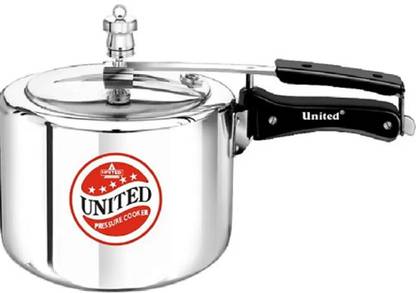 United (with QPR) 3 L Inner Lid Pressure Cooker