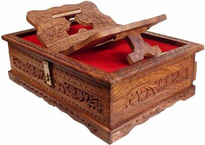 Decomart Wooden Brown Book Rest