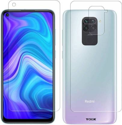 TevarSmart Front and Back Tempered Glass for Redmi Note 9