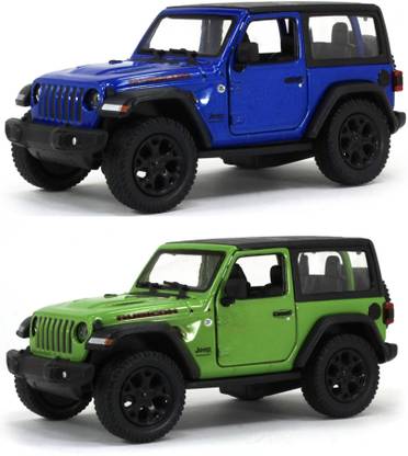 Miniature Mart Pack Of 3 Small Size Made From China 2018 Jeep Wrangler Hard Top Rubicon Jeep With Openable Door Toys For Kids| Playing Toys Children| Use As Showpieces|