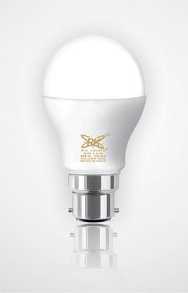 R.K. Lights 9 W Basic Round B22 LED Bulb