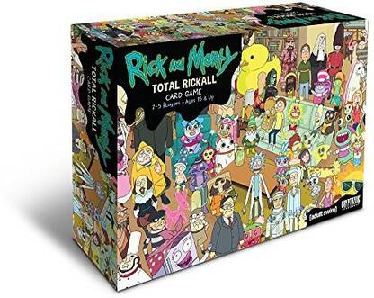 WORBAX Rick and Morty Total Rickall Cooperative Card Game