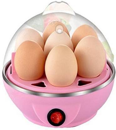 Life Friends Egg Boiler Electric Automatic Off 7 Egg Steaming, Cooking, Boiling and Frying, 05 Model Egg Boiler Electric Automatic Off 7 Egg Poacher for Steaming, Cooking, Boiling and Frying, Multicolour Egg Cooker