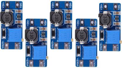 HUBX MT3608 /MT 3608 Dc To Dc Step Up Module, Adjustable Voltage/Regulator: Pack of 5