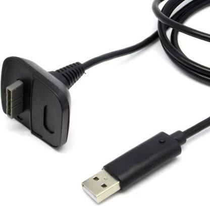 JAYJIT USB Charger Cable for Xbox 360 Wireless Gamepad Controller USB Charging Cable Lead  Gaming Accessory Kit