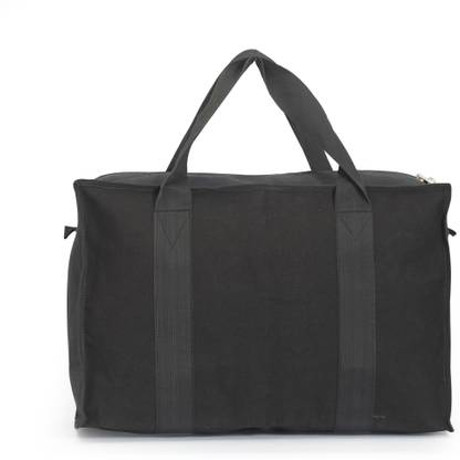 GOLDLINE Heavy Duty Collapsible Canvas Grocery Shopping/Storage Bag/Eco-Friendly Multipurpose Carry Bag/Thela/Reusable and Washable Tote Bag with Hand Handles & Thick Bottom for Strength (51x22x36 Cm) Grocery Bag