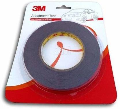 3M Attachment Tape Self Adhesive Acrylic 1.2cmx10m (Grey) 10 m Double-sided Tape
