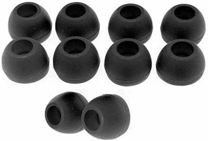 Dsquare Soft Silicone Multi Color Rubber Earbuds Tips Eartips Earpads in Earphones and Bluetooth Compatible with Sennheiser Skullcandy Samsung Sony JBL Mi Beats Medium Size (5 Pair) 10 Pcs Pack In The Ear Headphone Cushion