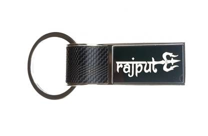 TRAQ RAJPUT ENGRAVED METAL Key Chain
