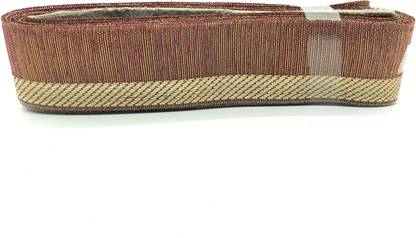 Kavmart KAV7354-MERUN 1" SHIMAR SHINNING TISSUE RIBBON FOR MULTI PURPOSE USE (9METERS)MERUN Lace Reel