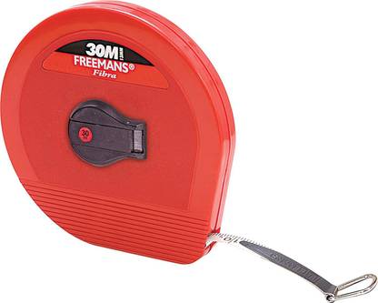 FREEMANS FB-30 Fibra Fibreglass Measuring Tape 30m:13mm Measurement Tape