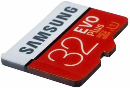 SAMSUNG MB-MC32GABPMG Evo plus 32 GB MicroSDHC Class 10 95 MB/s  Memory Card Compatible with Mobile, Camera, Gaming Console, Tablet