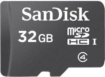 SanDisk abc122 N/A 32 GB SD Card Class 4 48 MB/s  Memory Card Compatible with Mobile