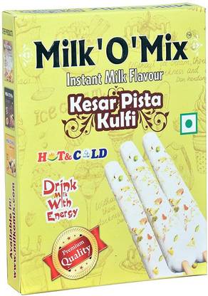 Milk'O'Mix Juice Mix Powder - Kesar Pista Kulfi 150g (150x1)