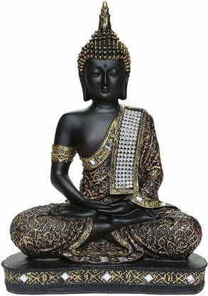skmultistoreworld samadi buddha Decorative Showpiece  -  10 cm