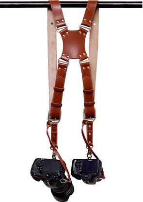 Golden Arrow Leather Camera Strap