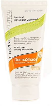 Cheryl's Cosmeceuticals Sunscreen - SPF 50 Dermashade SPF 50 - Sunblock Cream - For All Skin Type