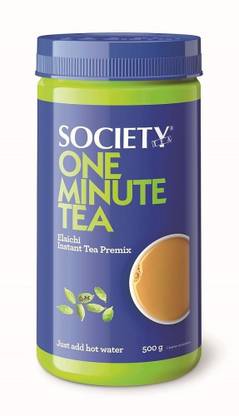 Society Tea One Minute Tea, Elaichi, 500g JAR Instant Tea Plastic Bottle