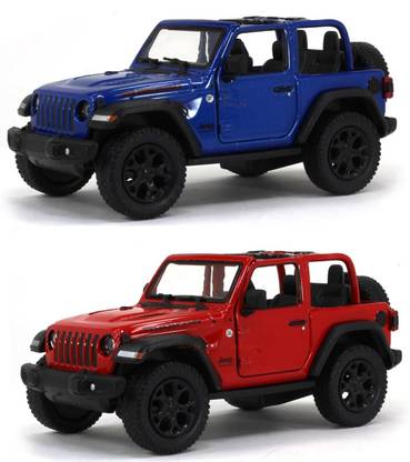 Miniature Mart Jeep Wrangler Open Top Rubicon Jeep With Openable Door Toys For Children| Good Birthday Present For Boys| Push And Go Toys| Playing Toys Kids| Use As Showpieces|