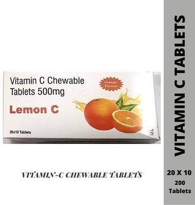 LemonC Vitamin-C Chewable Tablets
