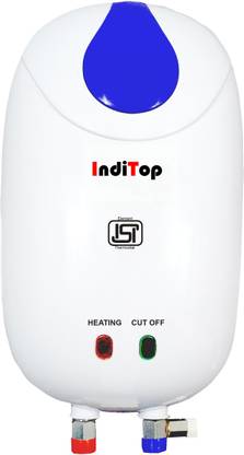 IndiTop 3 Ltr Instant 3000 Watts Electric Geyser With 5 Star Features 3 L Instant Water Geyser