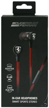 Ferrari Wired Headset with noise cancellation Wired