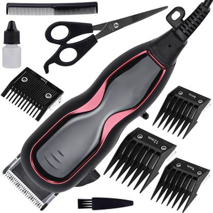 XCVb Electric Waterproof Powerful Corded Beard Mustache Trimmer For all purpose Trimmer 0 min  Runtime 4 Length Settings