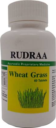 Rudraa WHEATGRASS POWDER TABLET HELP TO IMPROVE RED BLOOD CELLS COUNT HELPS TO INCREASE HEMOGLOBIN IN BLOOD