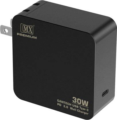 MX 30 W 3.1 A Wall Charger for Tablet with Detachable Cable