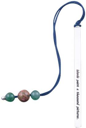 Fourseven 925 Sterling Silver Bookmark | Words Paint A Thousand Pictures Silver Bookmark for Unisex Sterling Silver Bookmarks Bookmark