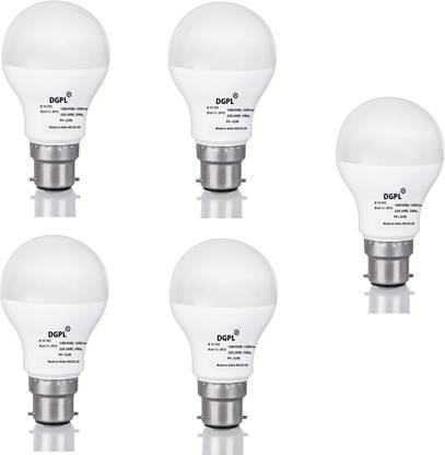 DGPL 12 W Basic Round B22 LED Bulb