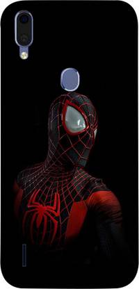 METOO Back Cover for Lava Z71, Spider man Design back cover, Lava Z71 back cover Print : 96