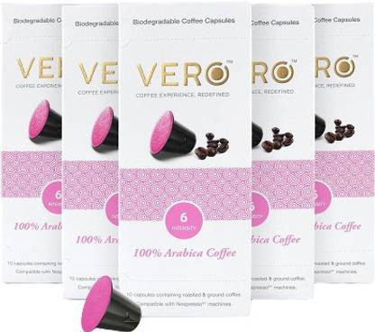 VERO 100% Arabica' Coffee Capsules Pack, Intensity 6 of 12, Nespresso Compatible Coffee Capsules Pods, Each Pack Include 10 Coffee Capsules Pods (1)
Number Of Items:1 Instant Coffee