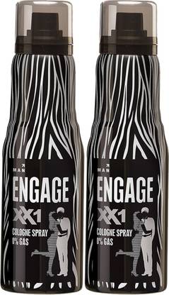 Engage XX1 Cologne Spray, Perfume Body Spray for Men, Skin Friendly, Deodorant Spray  -  For Men