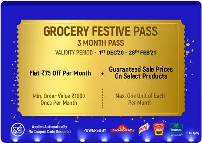 Grocery Festive Pass - 3 Months