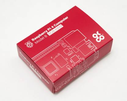 Geeky Raspberry Pi 4 Model B 8GB Micro Controller Board Electronic Hobby Kit