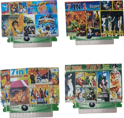 VK MART 8 Bit Tv Video Game Cassettes Games Included ADVENTURE ISLANDER, KUNG FU, KAGE, MICKEY MOUSE And Many More  Gaming Accessory Kit