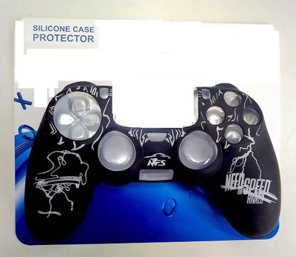 TMG Ps4 NFS RIVALS Theme Silicone Protective Skin Case Cover for PlayStation 4 PS4 Controller High Quality Protective Silicone Cover Case Sleeve Anti Slip Cover  Gaming Accessory Kit
